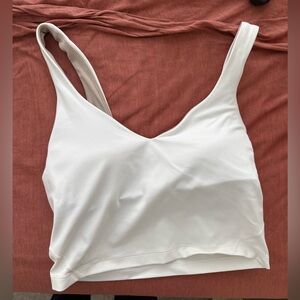 lululemon athletica White Tank Top